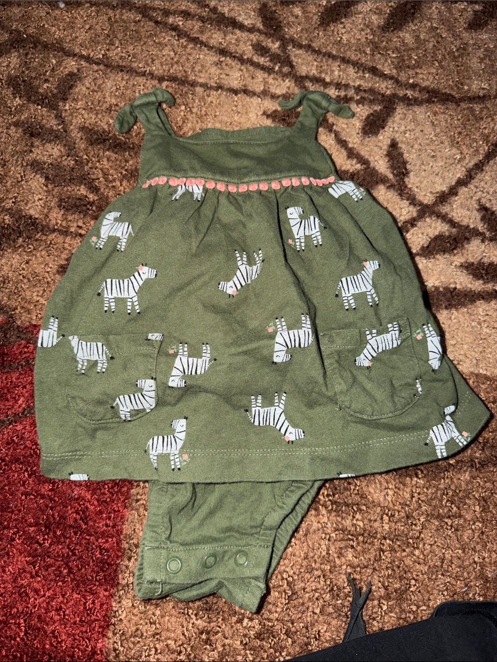 Baby girl onesie dress